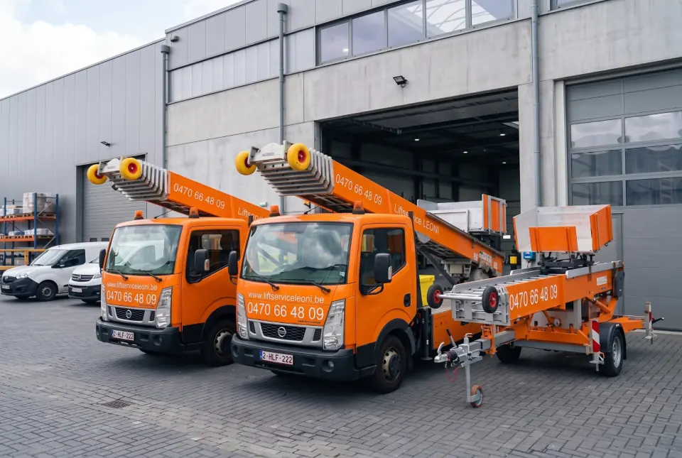 Verhuislift huren in Tielt met Liftservice Leoni